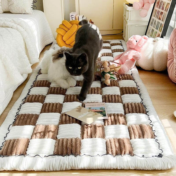 Cozy Chenille Anti-Slip Pet Mat