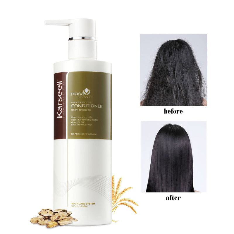 Conditioner Deep Restores Argan Oil Herbal Essence Hair Treatment Smooth Glossy for Dry and Damaged Hair 500ml 16.9 Oz