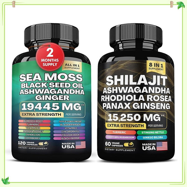 Sea Moss Shilajit Collagen Boost Capsules