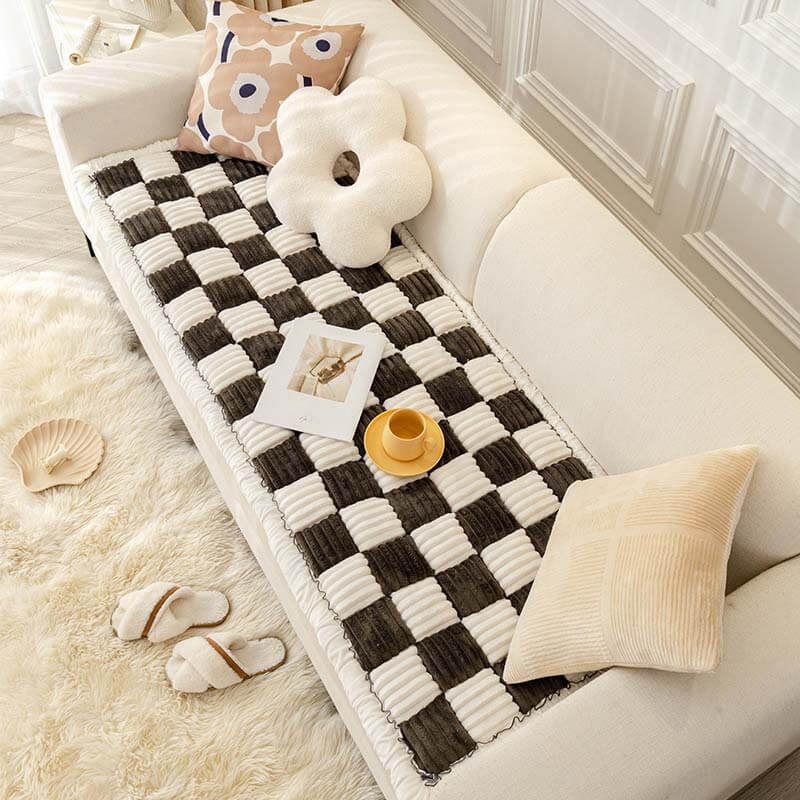 Cozy Chenille Anti-Slip Pet Mat