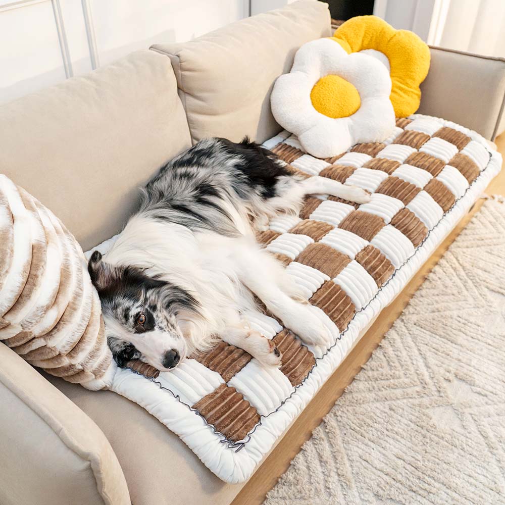 Cozy Chenille Anti-Slip Pet Mat