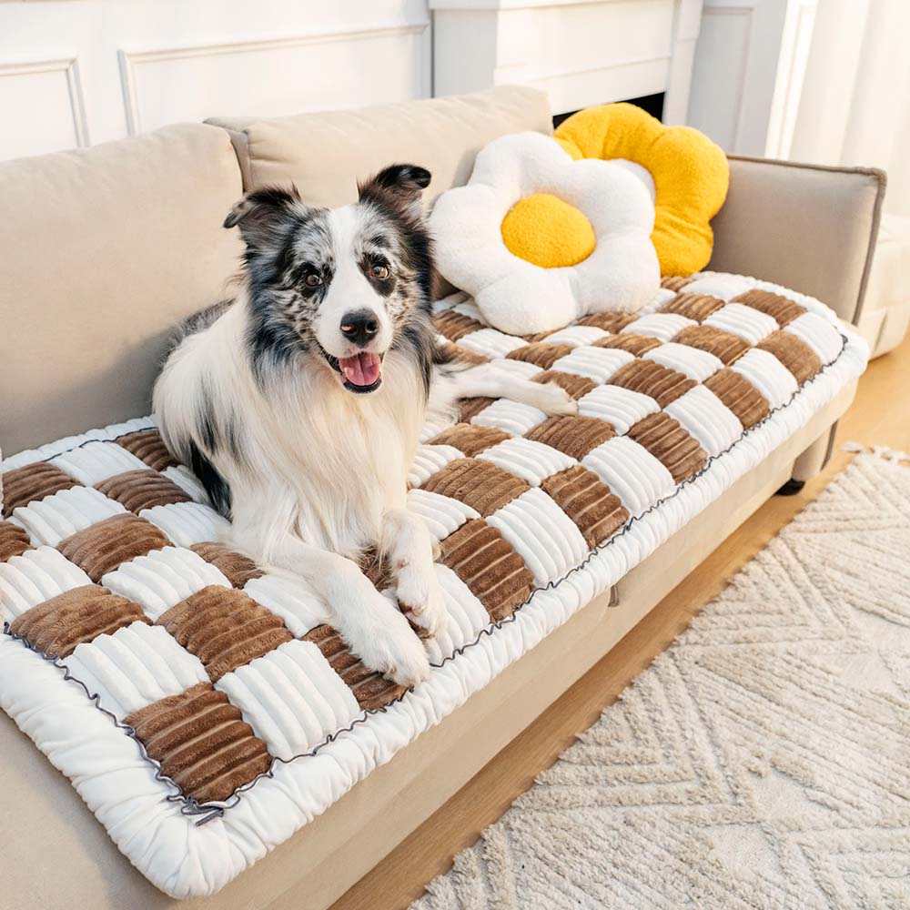 Cozy Chenille Anti-Slip Pet Mat