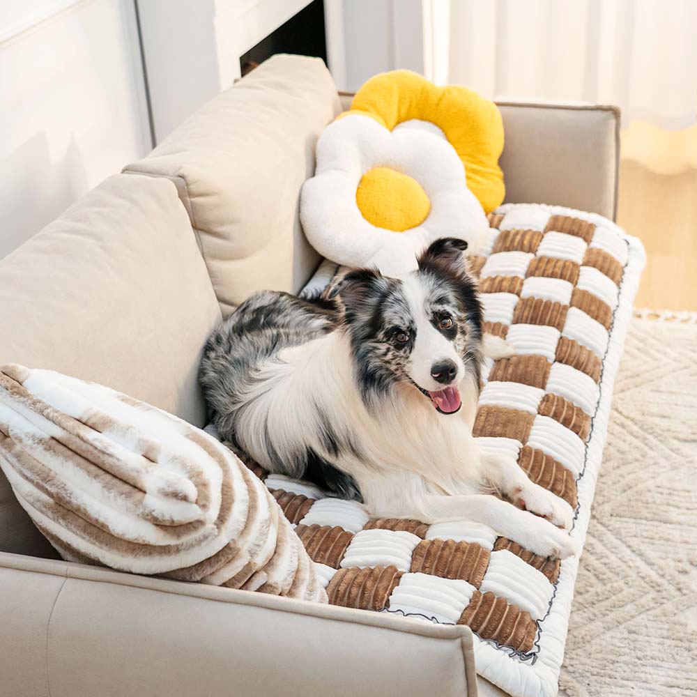 Cozy Chenille Anti-Slip Pet Mat